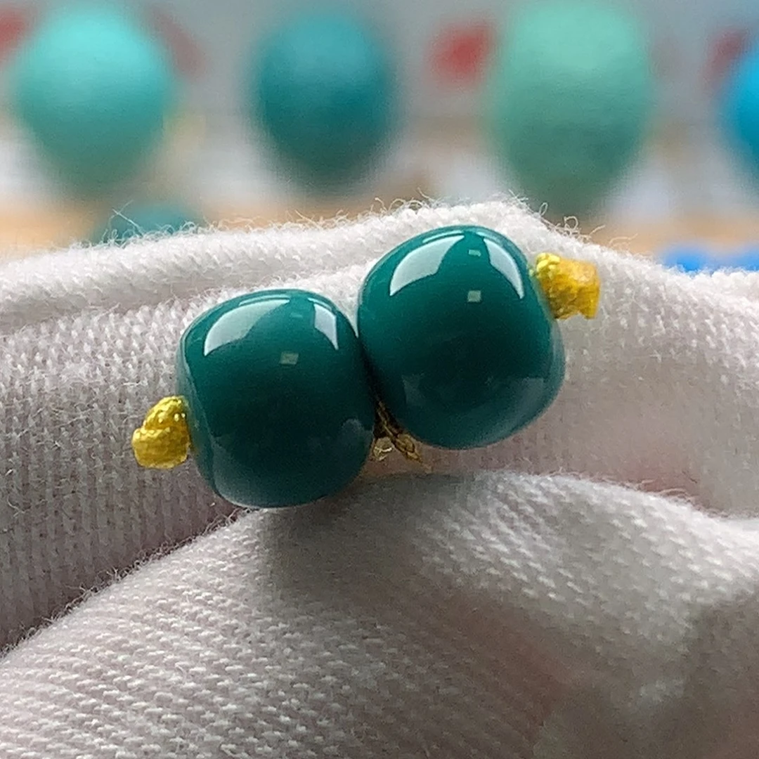 绿松石未镶嵌配饰7.5