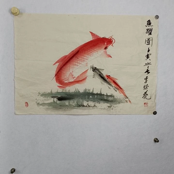 装饰字画小品手工画884