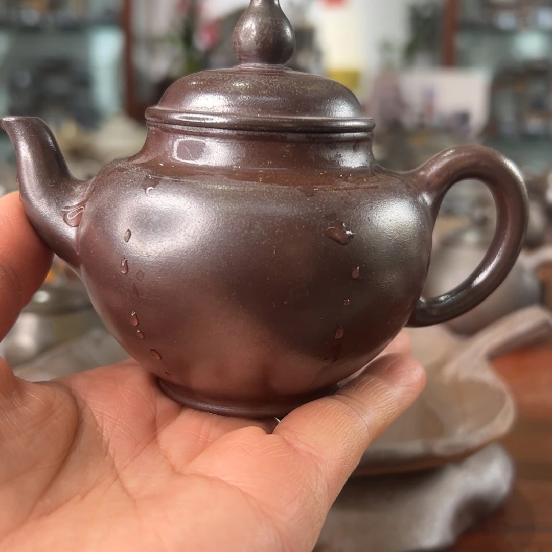 贵台龙窑柴烧茶壶A59