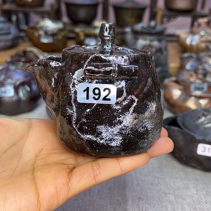 裸柴烧陶瓷手工茶器