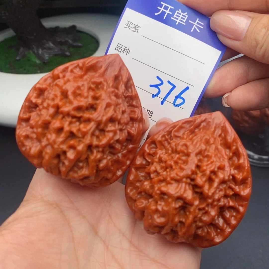 文玩核桃把件47官帽376