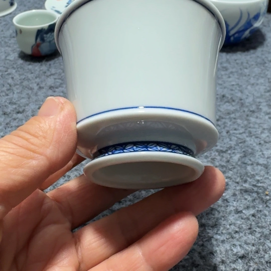 现代景德镇陶瓷手绘茶具