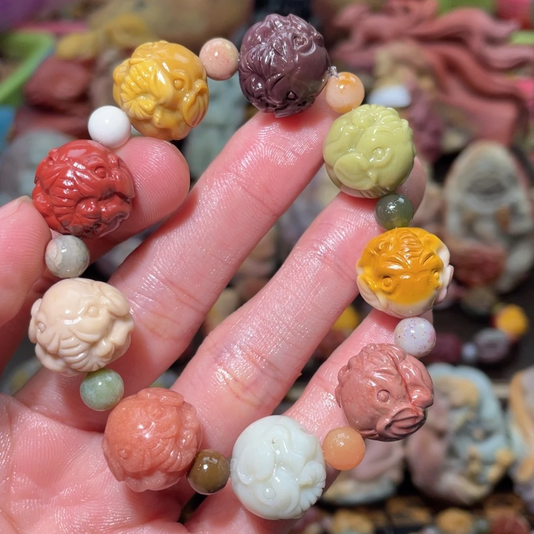 石英质玉未镶嵌手链