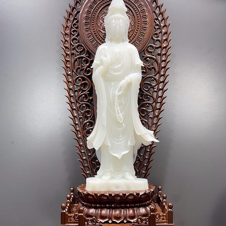 和田玉未镶嵌摆件