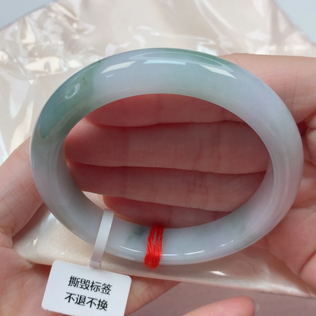 翡翠手镯未镶嵌56.5圈