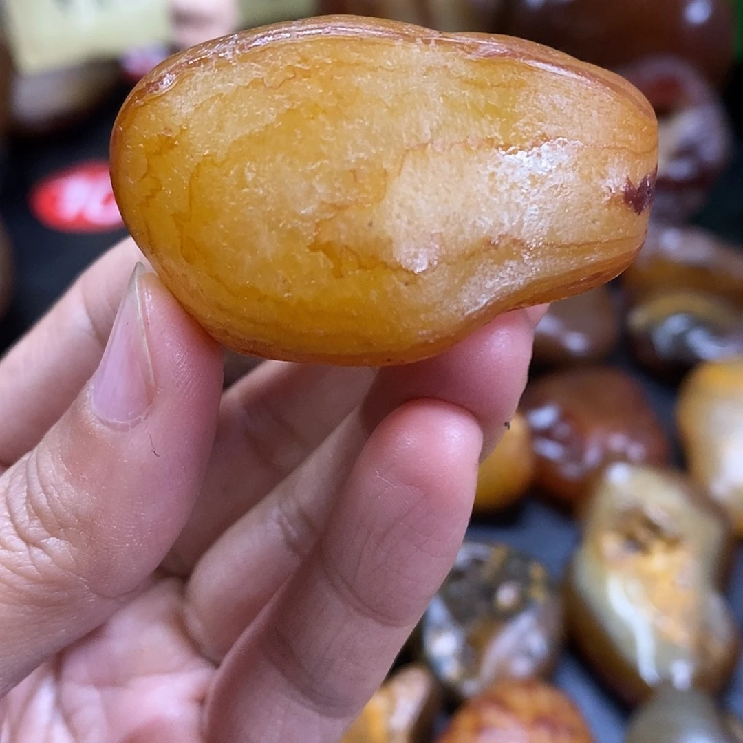 玛瑙/玉髓未镶嵌手把件