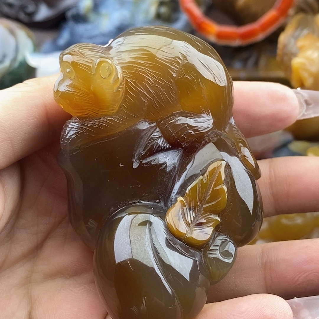 玛瑙/玉髓未镶嵌颈饰玛瑙