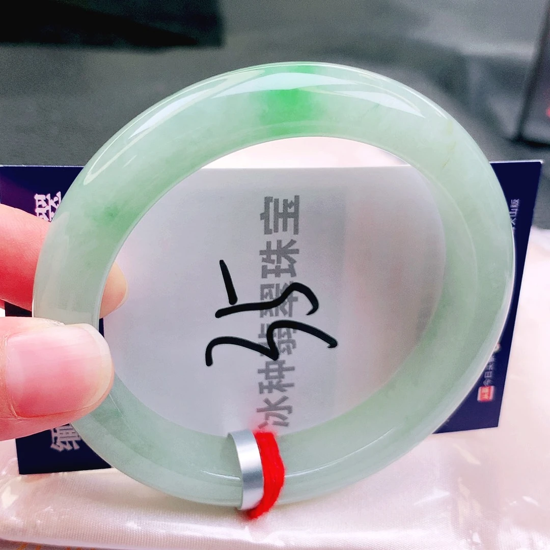 翡翠未镶嵌手镯缅甸天然a货翡翠手镯