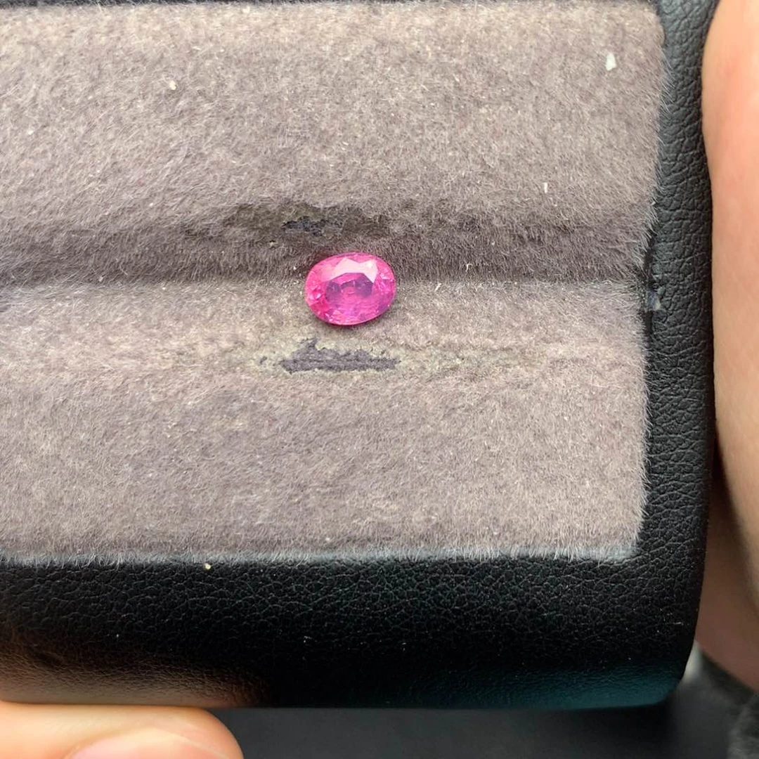 裸石红宝石0.895ct无烧