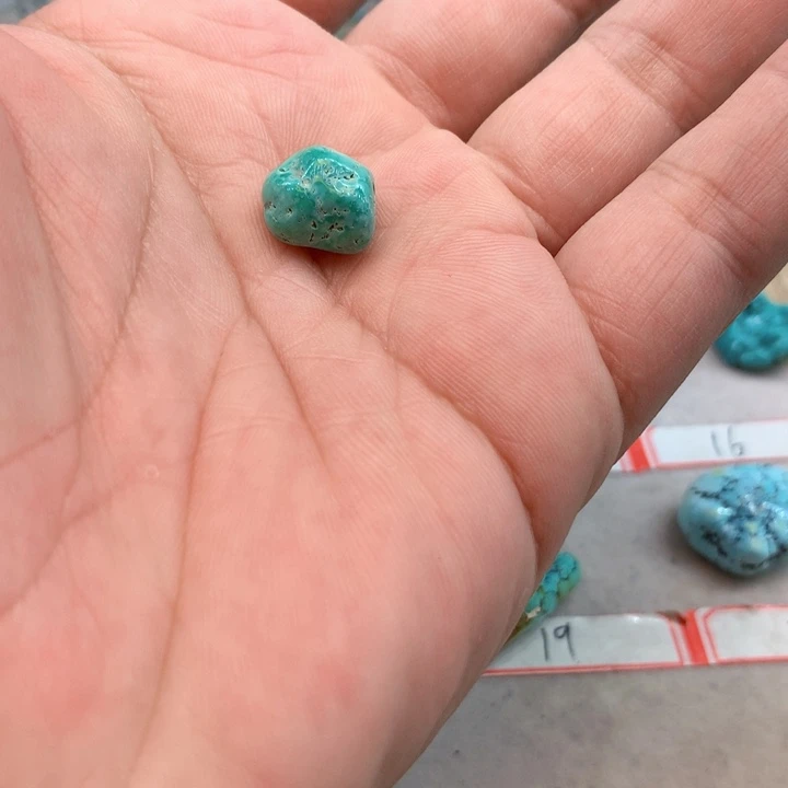 绿松石未镶嵌吊坠(不含链)