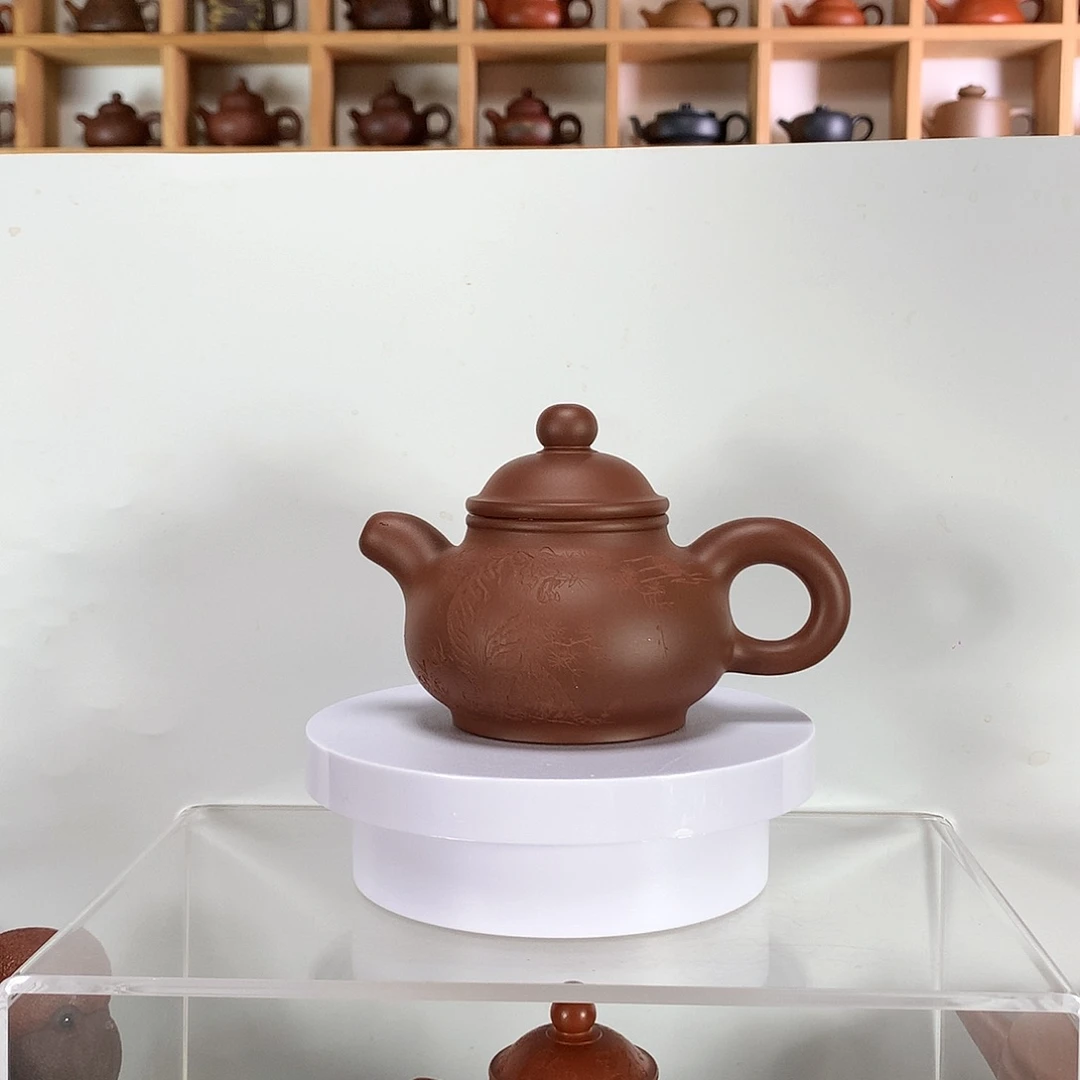 茶壶紫砂紫砂壶手工制作1