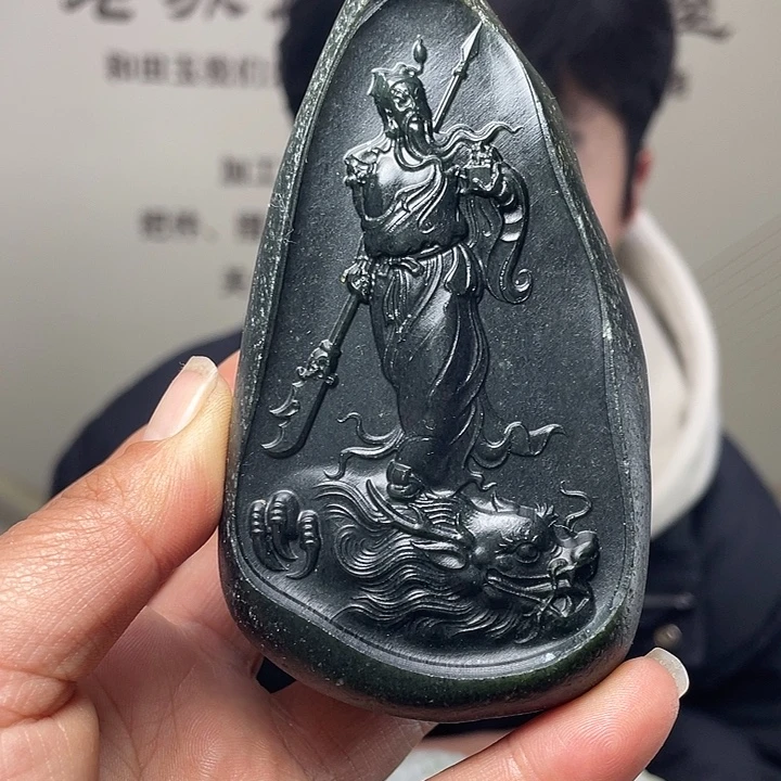 和田玉未镶嵌摆件