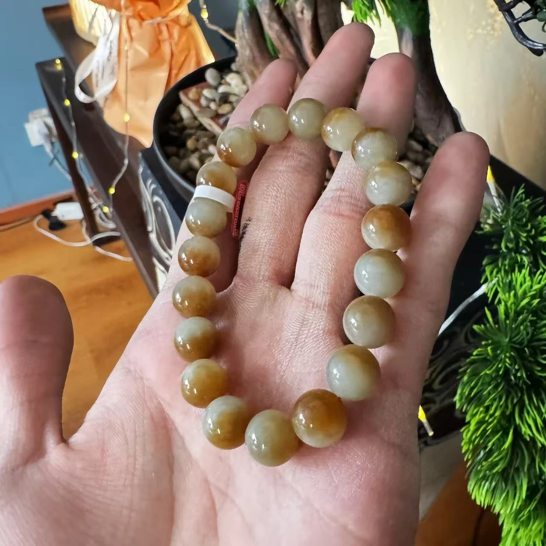 【德巧家】和田玉糖白单圈