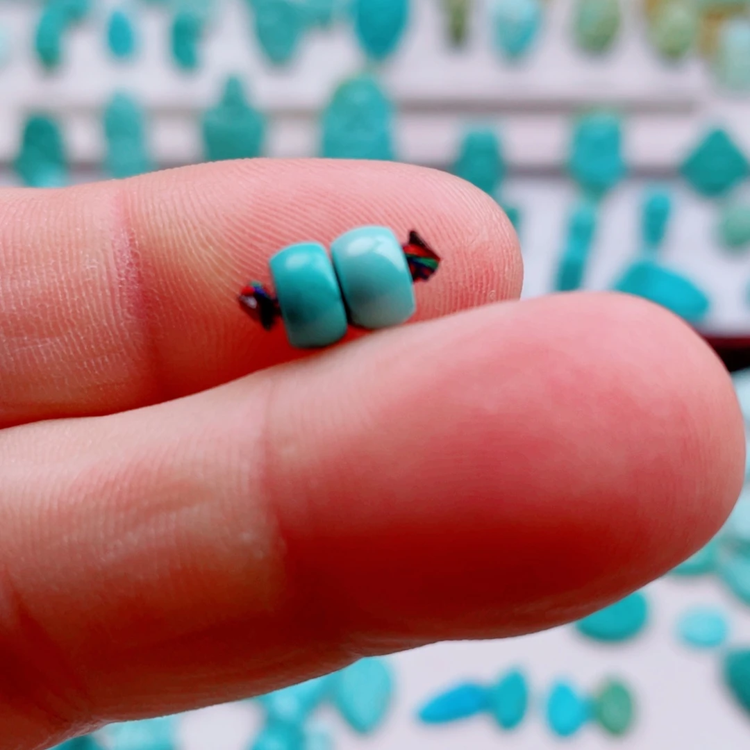 绿松石未镶嵌吊坠(不含链)