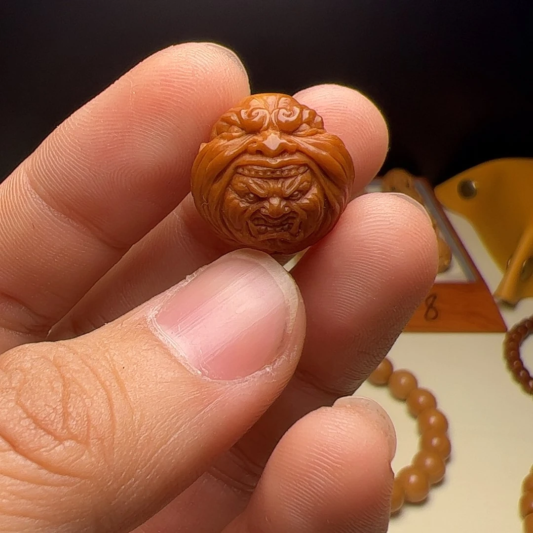 猴头核桃手串猴头