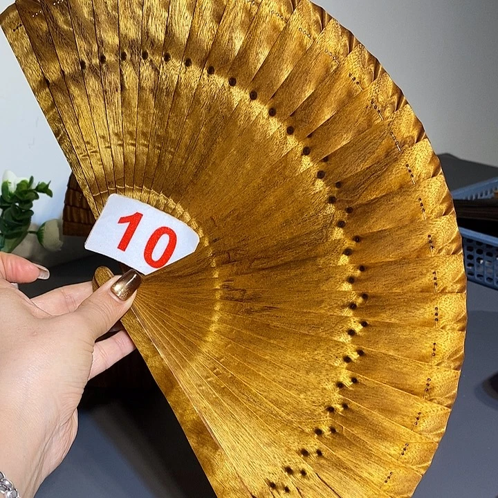随***安金丝楠金丝楠木扇子