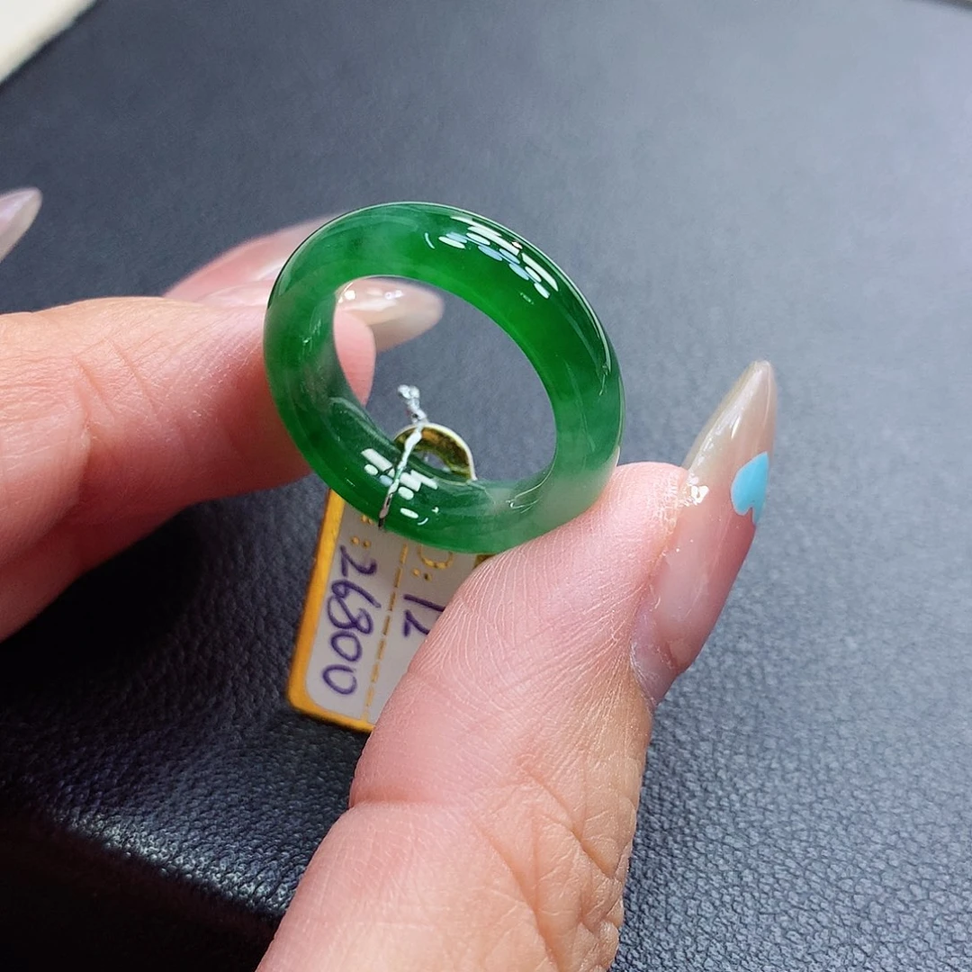 翡翠戒指未镶嵌12号