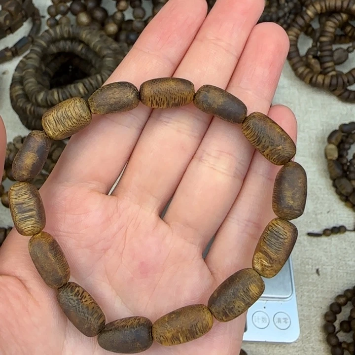 沉香碎屑沉香卡7留疤单圈