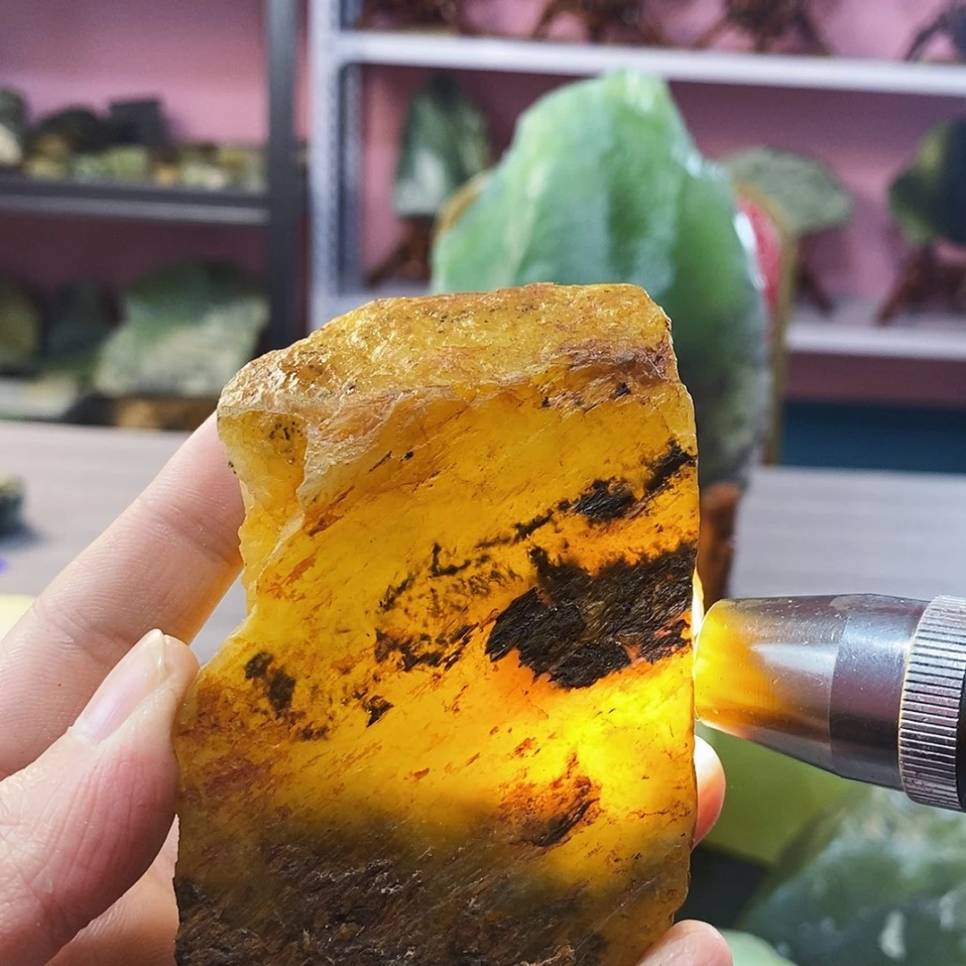 蛇纹石玉未镶嵌岫玉原石蛇纹石玉