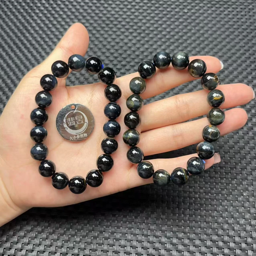 翡昱-N16-30830-虎眼石手串/约18颗/约10+/-多样性发其一-C