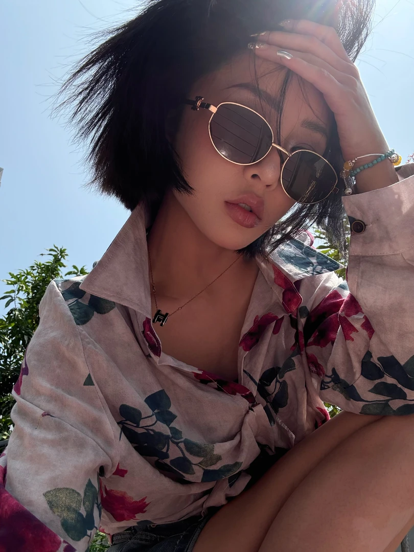 【Y&YI JIN】海盐系花衬衫