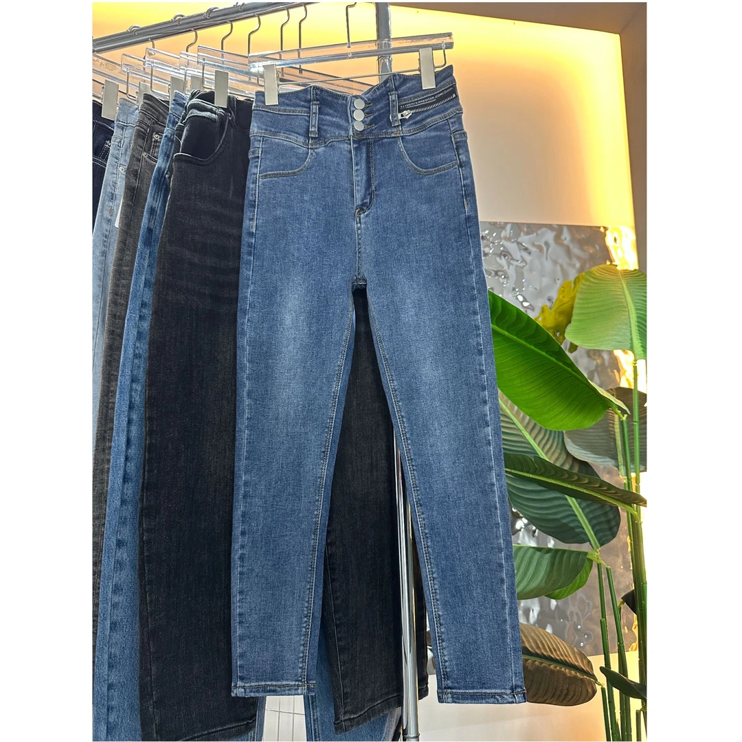 580  高街时尚设计师水洗潮流做旧复古休闲美式牛仔裤  款号#010