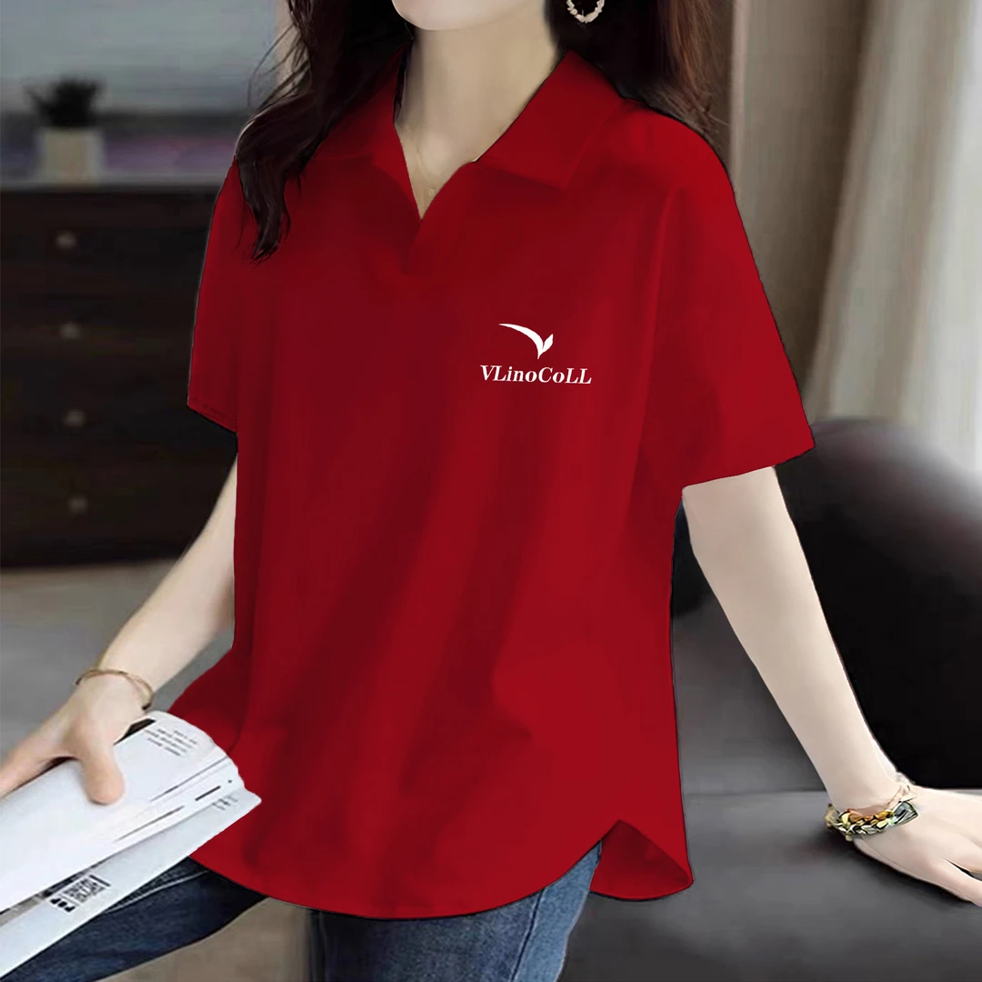 纯棉女装短袖t恤女款夏季夏装宽松韩版百搭气质休闲大码印花上衣