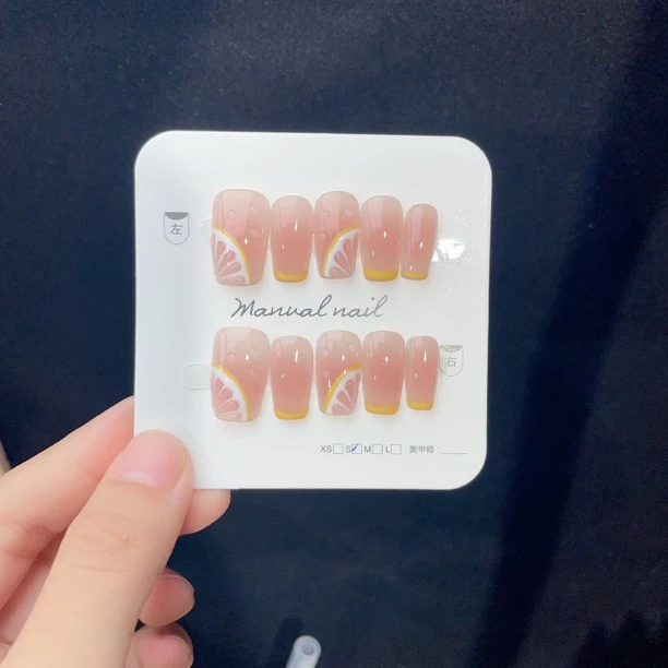 【夏日柠檬】新中方2.0  纯手工穿戴式穿戴甲