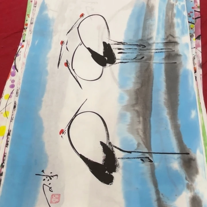 国画花鸟等多种鸟类和鸟类