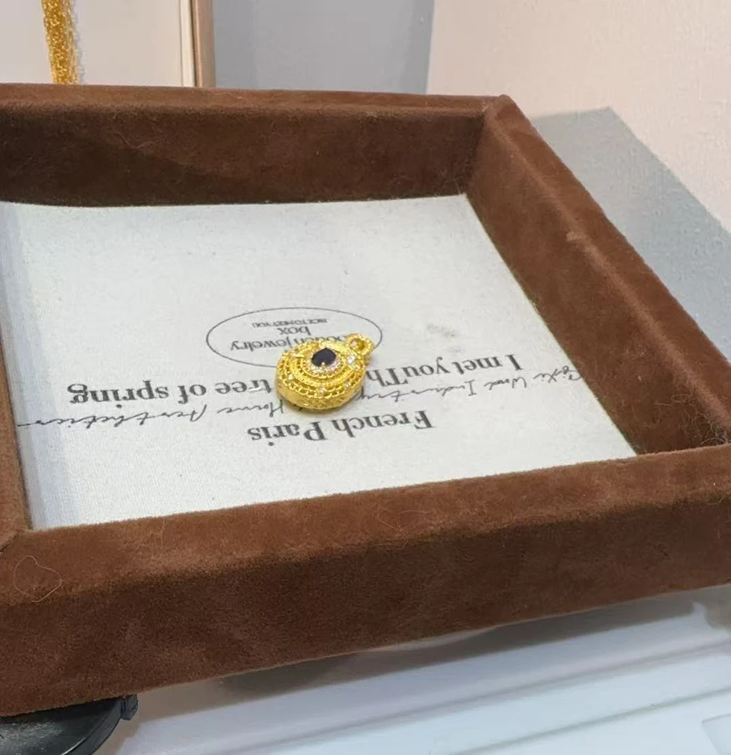足金精品工艺吊坠