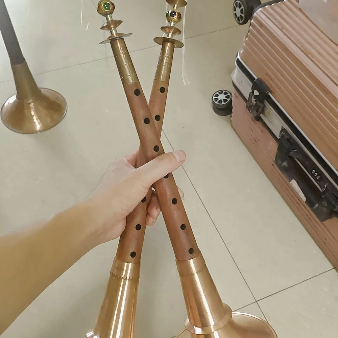 香柏木高音大音量专业级音准快速调音唢呐适合专业人士