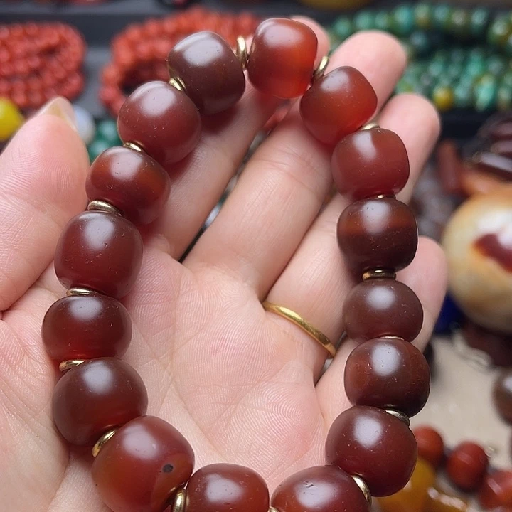 玛瑙/玉髓手链未镶嵌