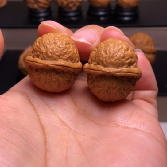 文玩核桃把件福星小铁锤24