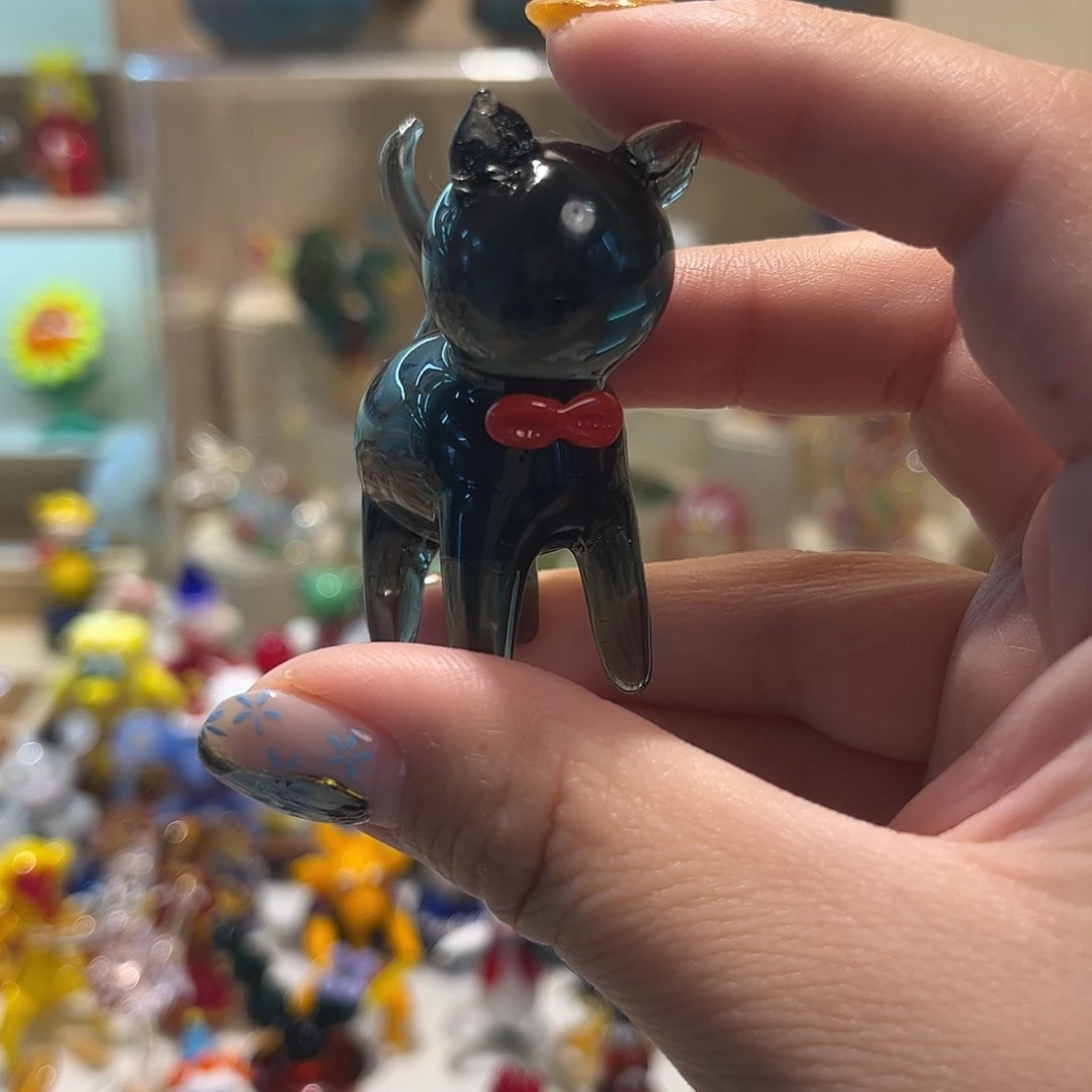 手工艺品琉璃小猫