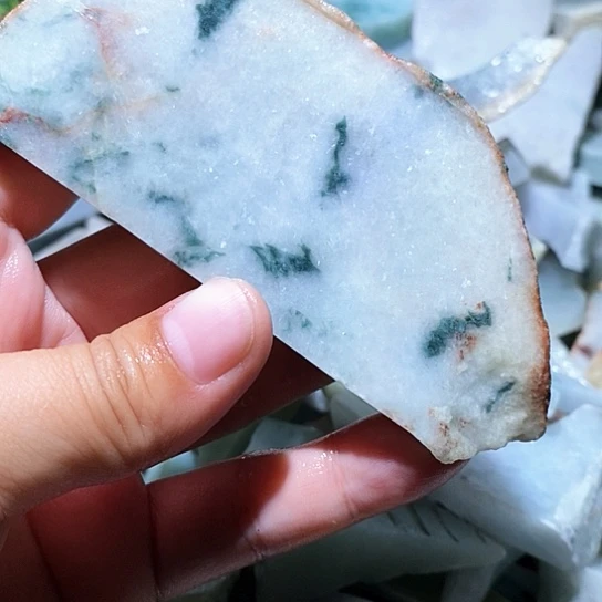 翡翠散珠边角料337