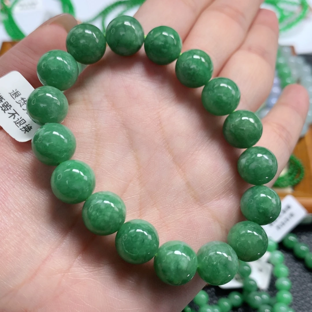 未镶嵌手链翡翠翡翠