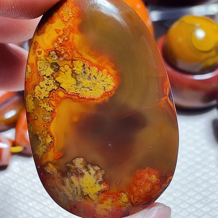 玛瑙/玉髓玛瑙未镶嵌心**成