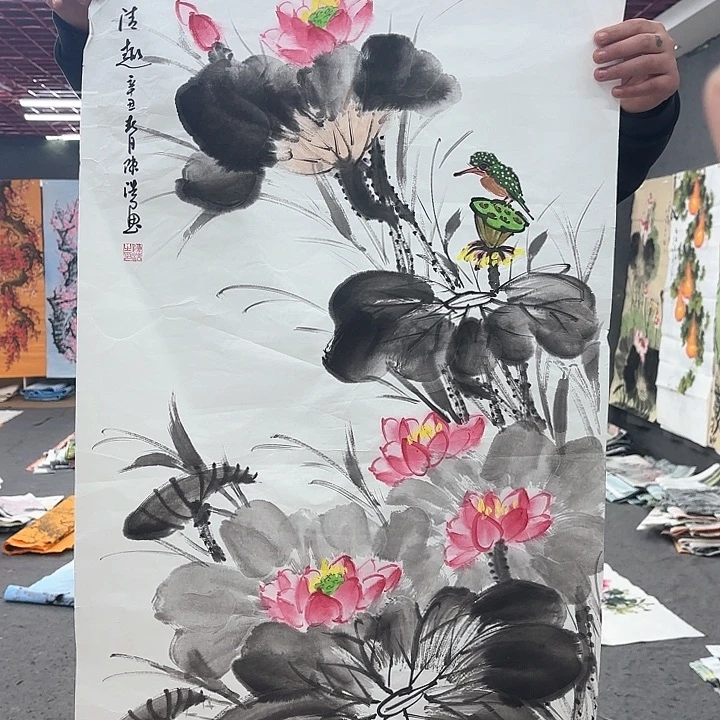 国画无毛或钱尖具短