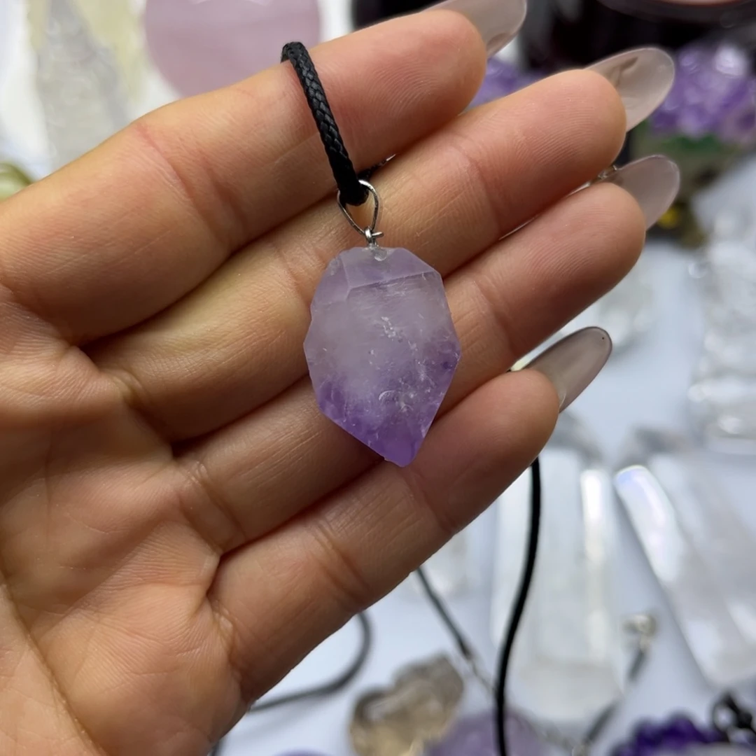 水晶项链摆件未镶嵌