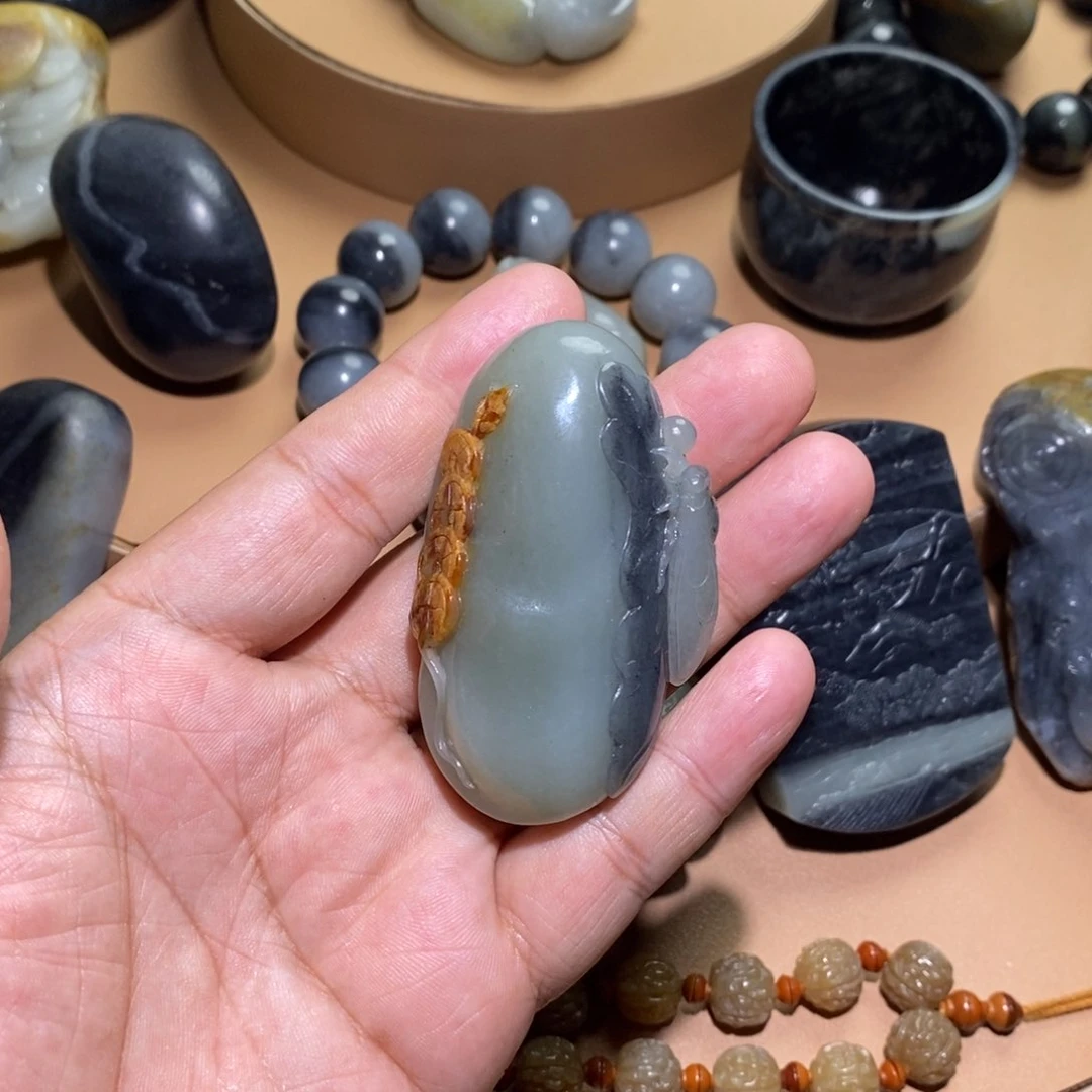 未镶嵌和田玉把件恒*