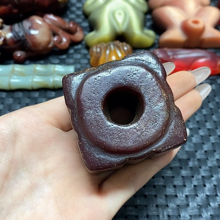 滴血莲花菩提把件