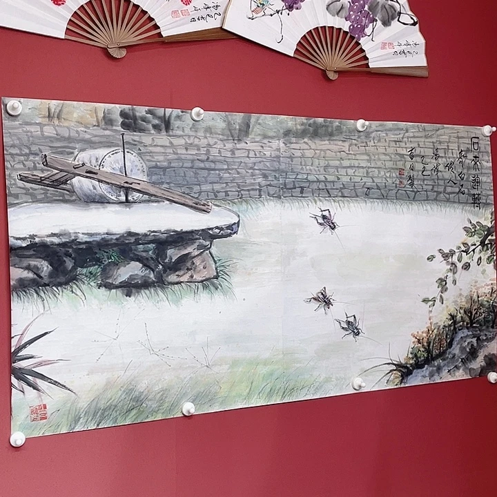国画冯老师手绘作品
