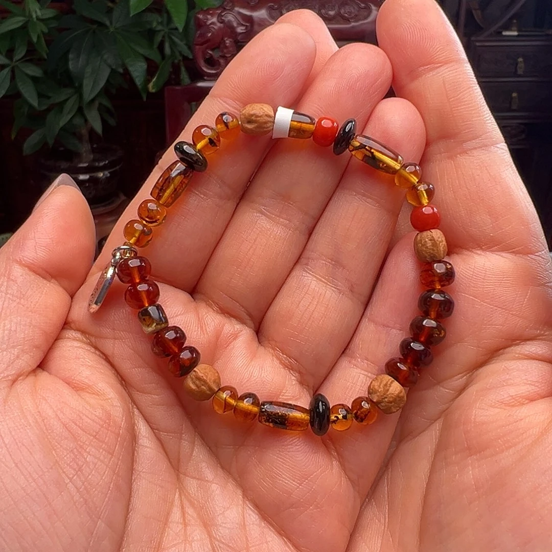 未镶嵌琥珀裸石抚顺琥珀30532