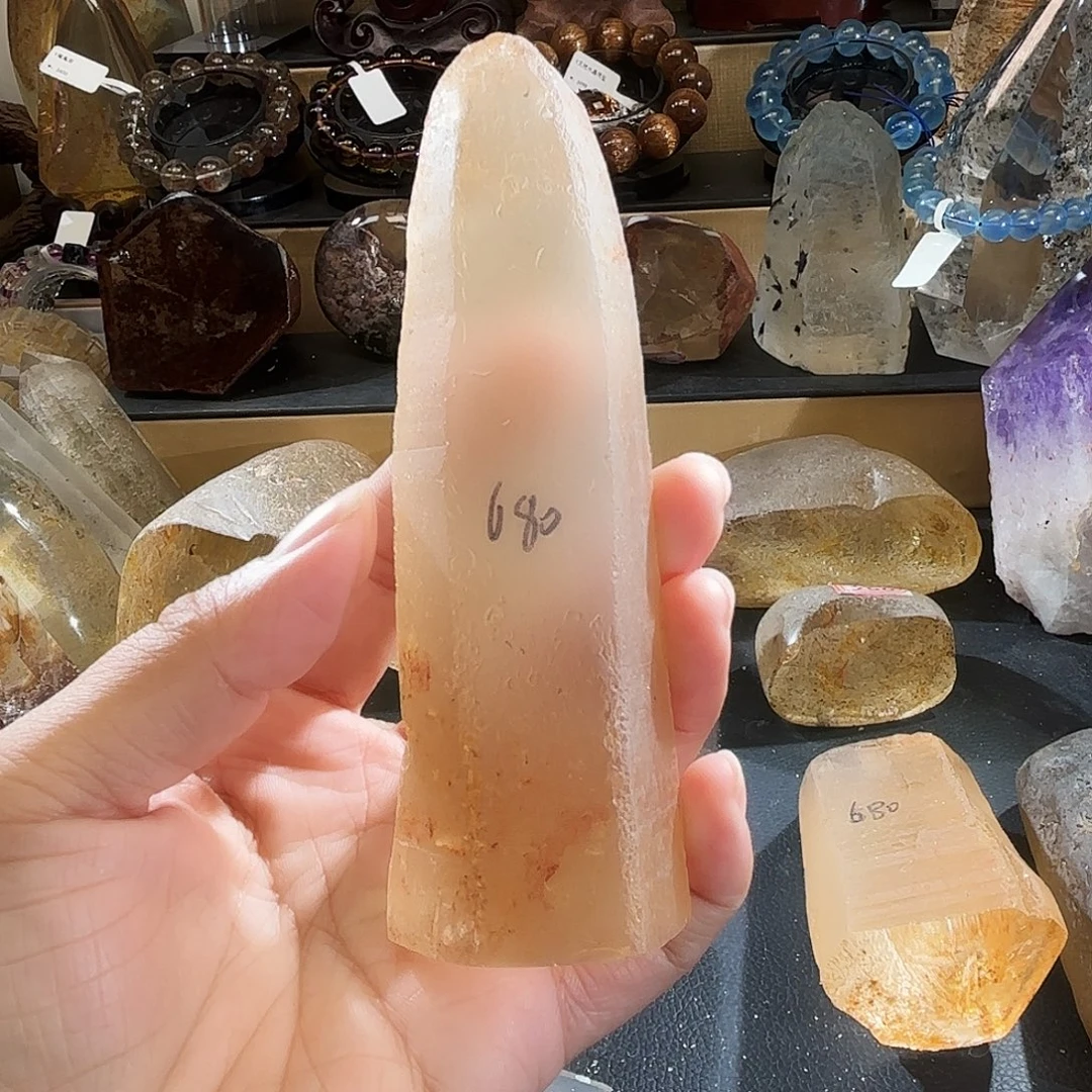 水晶未镶嵌手链天然