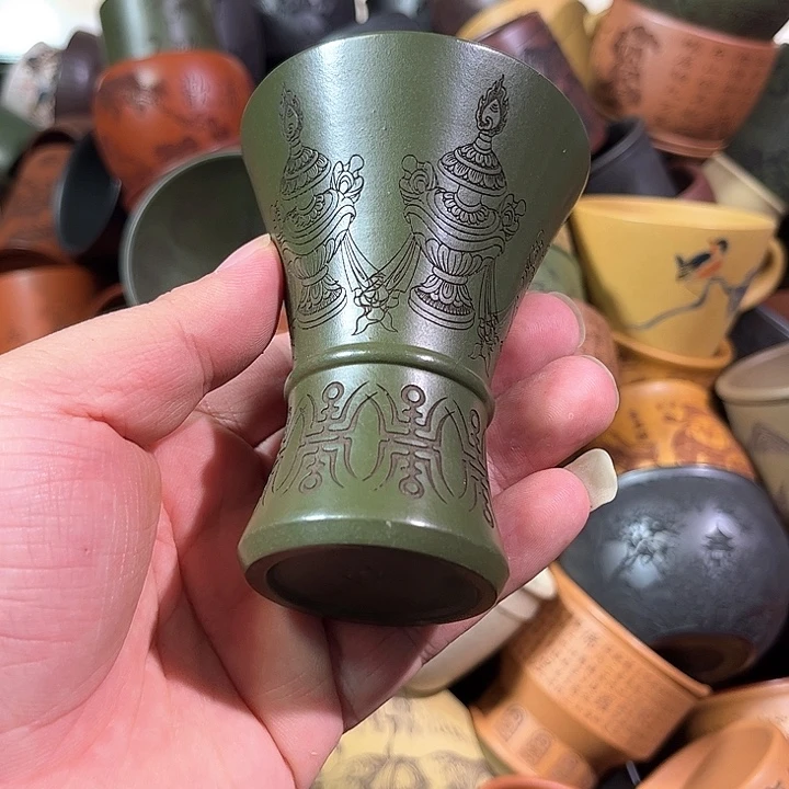 茶杯紫砂全手工紫砂主人杯