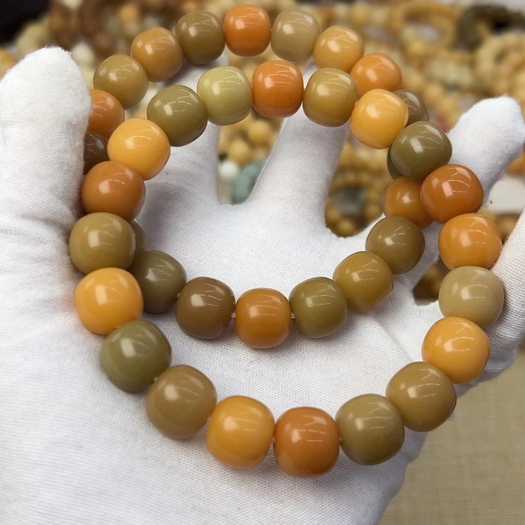 吊坠菩提根/象牙果14干磨玉化奶咖多宝发一条357