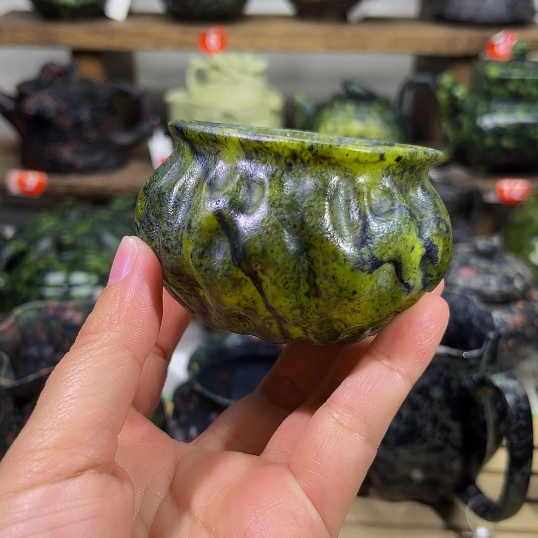 乐*谜石材藏玉药王石精品