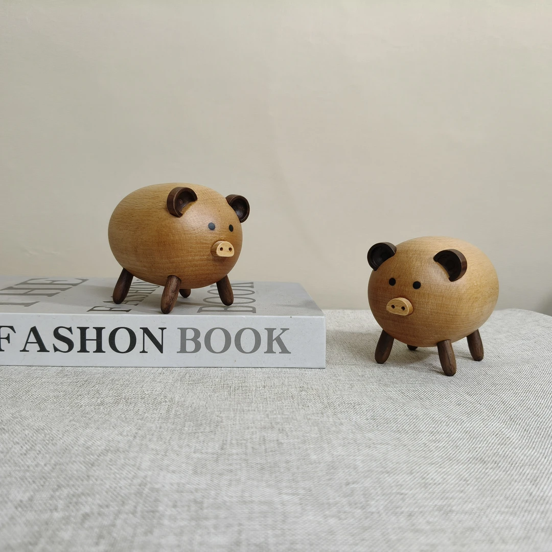 原木黑胡桃木创意家居桌面系礼物装饰