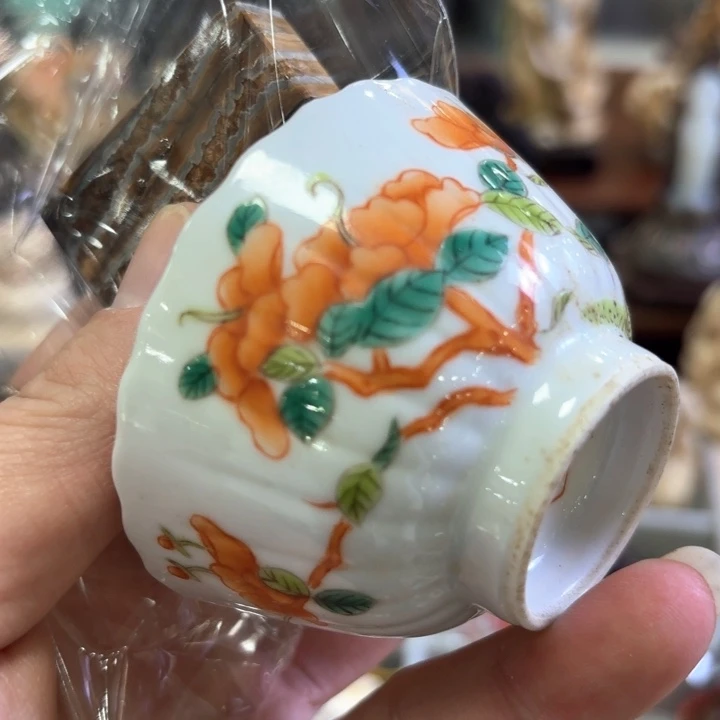 瓷片逍****子精致雕刻工艺精湛