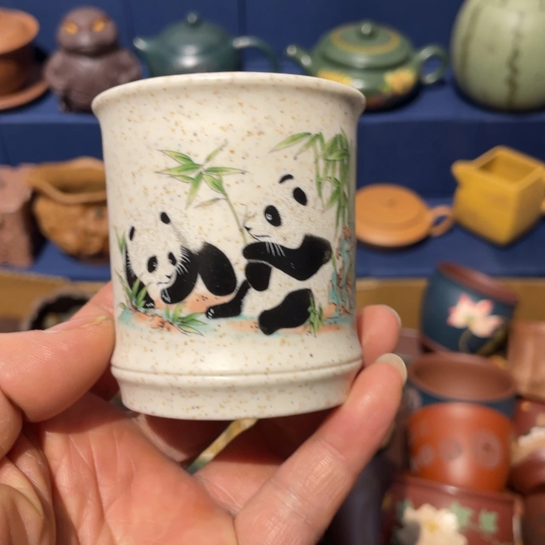 原矿紫砂手工主人杯